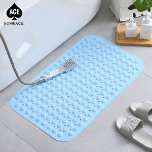 【Shipped within 24 hours 】High Quality bathroom floor mat anti slip rubber 35*71360-degree foot massage Oversized easy to organize