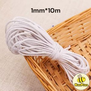 MaxPlus 10m Leather Line Waxed Cord Thread String Strap Necklace Rope For Making DIY Bracelet Supplie