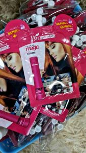 ไบโอวูเมนส์ เมจิค แฮร์ เซรั่ม ขนาดพกพา 12 มล.โลมเส้นผมทุกครั้งหลังสระ โดยไม่ต้องล้างออก