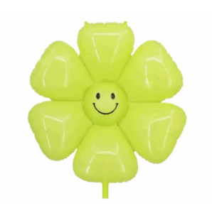 Big Party ลูกโป่งเดซี่ หลายสี ดอกไม้หน้ายิ้ม สำหรับตกแต่งจัดงานปาร์ตี้ วันเกิดเด็ก เทศกาล ปัจฉิม