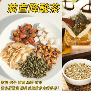桂医师【菊苣栀子茶】🌼（降尿酸，治疗与预防痛风，关节炎，肾炎）