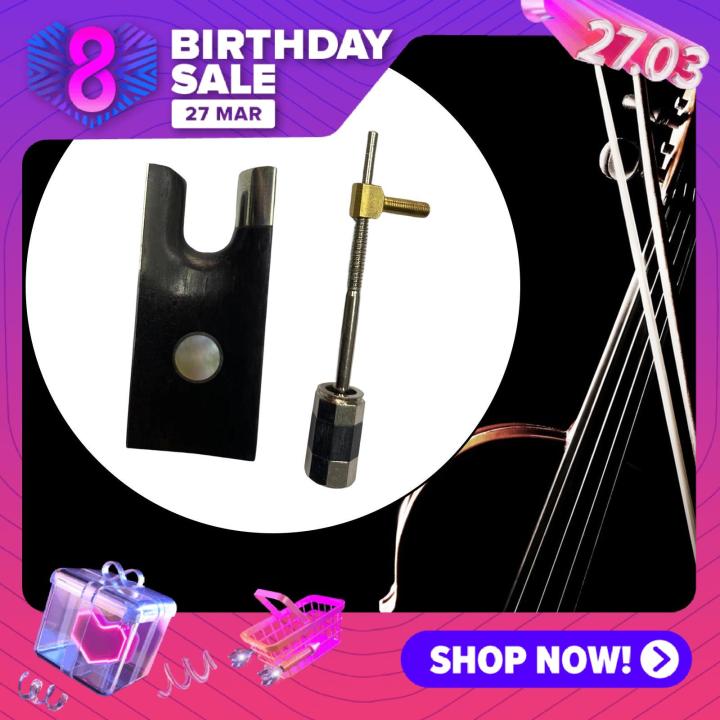 Esquirla Full Size Violin Bow Frog with Screw Replaces for Violin Bow