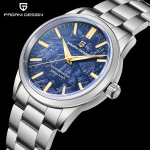 PAGANI DESIGN Original 40MM Mens Quartz Watch Japan TMI VH31 Sapphire 316L Stainless Steel 100M Waterproof Mens Watch PD-1734