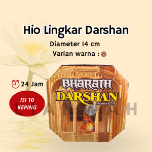 Hio Lingkar Darshan Incense Coils isi 10