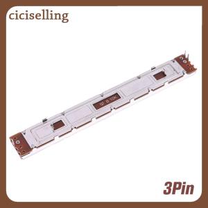 [ciciselling] 128mm Mixer Fader B10K Single And Dual Channel B103 Straight Sliding Potentiometer Total Length 12.8cm Stroke 100