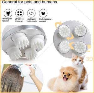 Electric Scalp Massager Head Portable Waterproof Muscle Relax Blood Circulation Wet and Dry use Head Health Tool