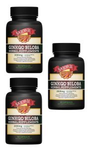 Ginkgo Biloba SupplementsImprove MemoryBrain HealthSupports Mental Alertness CapsulesHelps Ease Memory Loss