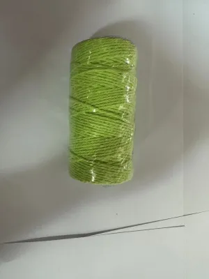 Benang Kait 2mm Macrame Yarn Rope Dual Colors Cotton Twine Rope String 棉绳 DIY Hanging Crafts String Cotton Rope