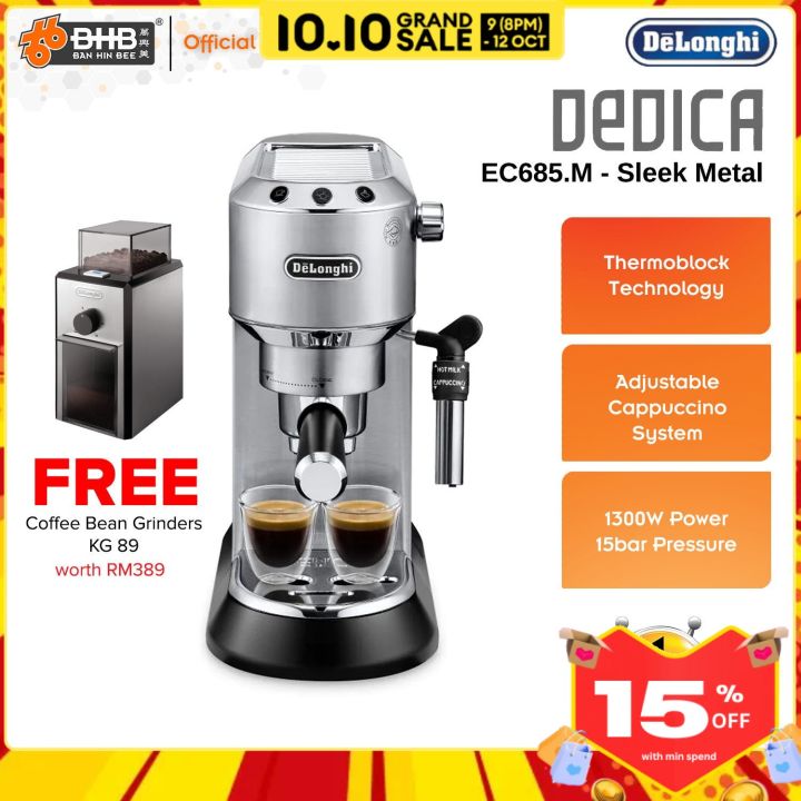 Manual Espresso Coffee Maker Delonghi Ec685 Cappuccino Delonghi 15