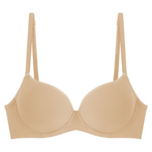 INTIMA Simple 34/75BCDE-42/95DE Plus Size Bra for Women Soft Underwire Seamless Large Breasts Underwear Full Cup Anti-sagging Bralette Fat Female