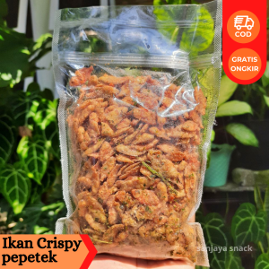 Ikan Crispy Pepetek Pedas BABY FISH 500 GRAM