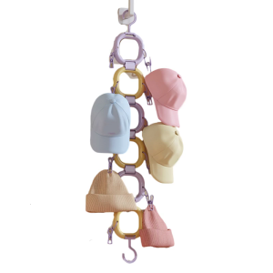 Space Saving Wall Mounted Hat Rack Easy Installation Baseball Caps Hanger Bedroom Closet Door Closet Storage Organizer