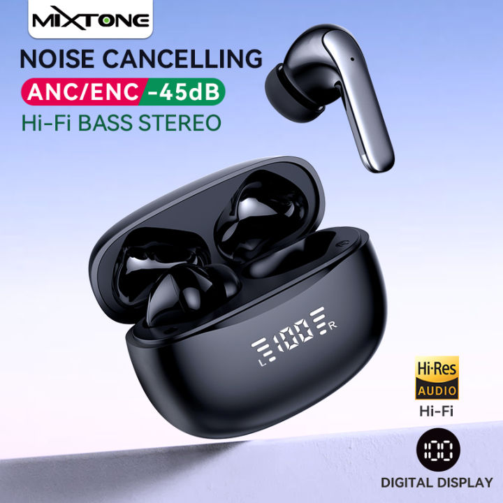 MIXTONE Bluetooth Earphone Wireless Earbuds Stereo Bass Touch