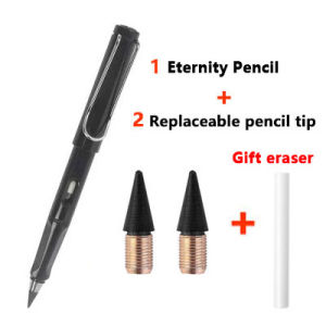 4 Cái/bộ Bộ Bút Chì Vĩnh Cửu Đồ Dùng Học Tập Viết Trơn Tru Sáng Tạo Công Nghệ Cao Mới Nhất Văn Phòng Phẩm