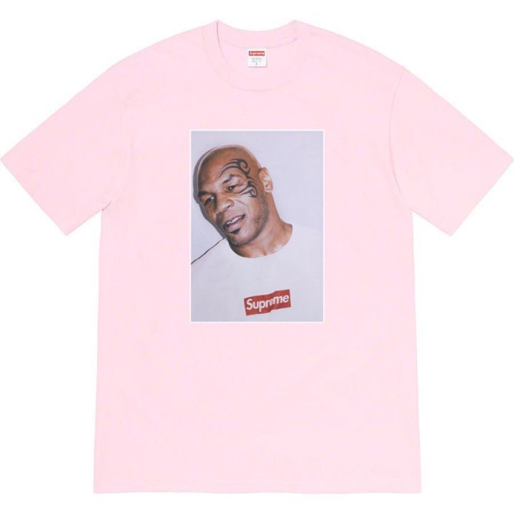 S-5XL Supreme Printed Cotton T-Shirt Short Sleeve 07ss Mike