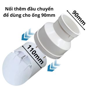 Nắp Cống Chặn Mùi Đậy Ống Thoát Nước Thải Van 1 Chiều Nhựa PVC Chống Ngập Nước Vào Nhà Ngăn Mùi Hôi Chống Chuột Gián Côn Trùng