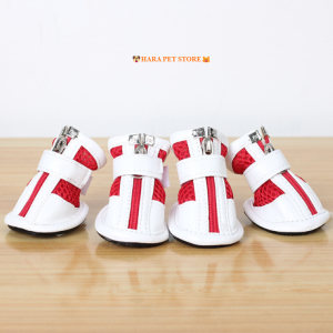 Giày cho Chó Mèo phong cách thể thao có dây kéo (mẫu mới) - Hara Pet Store