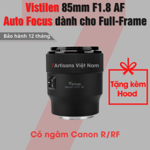 Ống kính Vistilen 85mm F1.8 Auto Focus lấy nét tự động cho Canon R/RF