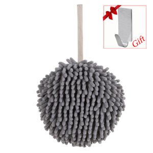 YESPERY ผ้าขนหนูสำหรับเช็ดมือแห้งเร็วผ้าขนหนูไมโครไฟเบอร์แบบนุ่มสำหรับใช้ในห้องครัวห้องน้ำผ้าเช็ดตัวพร้อมห่วงแขวน