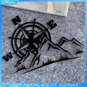 [COD] Jungle Exploration Compass Car Stickers for 4X4 Truck Motorcycle Waterproof Vinyl Adventure Outdoor Vehicle Decoration