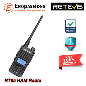 Retevis RT85 HAM Radio HT Dual Band UHF/VHF 5W Walkie Talkie