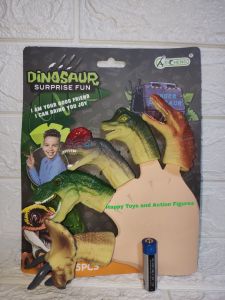 CWVS FINGER DINOSAUR TOYS 5 PCS RUBBERIZED TOY FOR KIDS