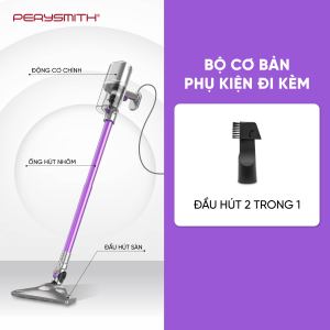 Máy hút bụi có dây PerySmith X10-II lực hút 21.000 Pa hộp bụi lớn 12L động cơ 500W