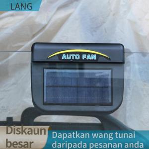 LANG Universal Mini Solar Car Exhaust Fan Window Windshield Exhaust Port Exhaust Portable Solar Car Cooling Artifact Car Exhaust Fan