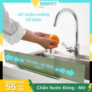 Tấm chắn bồn rửa co giãn chống bắn nước cao 11.5cm lắp đặt dễ dàng tiện lợi ENO - CN04