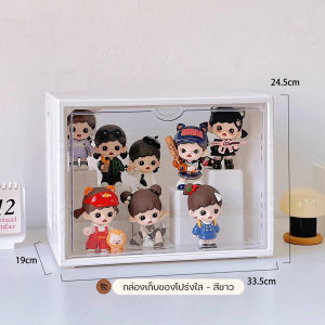 ตู้โชว์โมเดล กล่องใส่โมเดล กล่องเก็บของแบบใส ของแต่งห้อง วัสดุที่แข็งแรง สามารถวาง DIYความเป็นอิสระในระดับสูง กล่องเก็บโมเดล