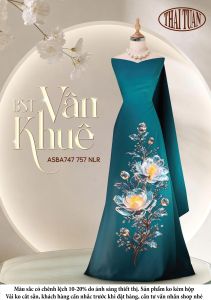 [Thái Tuấn] Vải May Áo Dài Mềm Rũ  -Bộ Sưu Tập Vân Khuê - Khổ 1M6