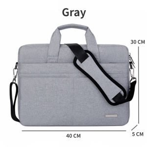 15 inch Laptop Bag For Men Waterproof Laptop Carrying Case Shockproof Shoulder Bag For Computer 30x40x5 cm