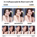 ไฟต่อเนื่อง led ไฟไลฟ์สด ตัวเรือนเป็นโลหะ ไฟถ่ายรูป ไฟสตูดิโอ with Stand & Soft Photograph Lighting Kit. 