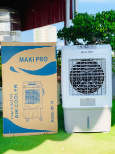 Quạt Hơi Nước MaKi QF58 Công Suất 200w 90L  Thiết Kế Gọn Gàng Làm Mát Nhanh Chóng Tiết Kiệm Năng Lượng Bảo hành 12 tháng