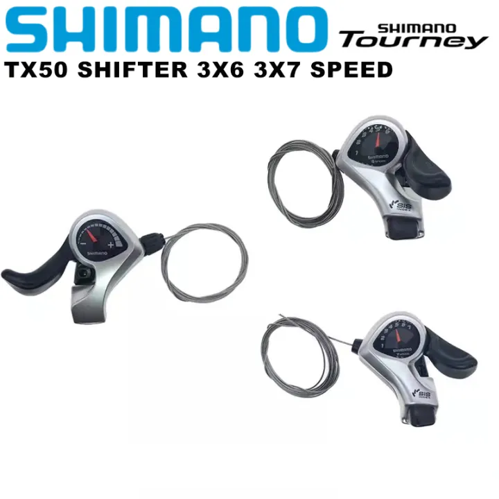 SHIMANO Tourney TX50 Shifter 3x6 3x7 Speed MTB Moutain Bike Shifter Bicycle  Parts Lazada PH