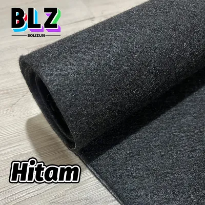 BOLIZUN Karpet Bludru 100x200 cm Karpet Pameran/Karpet Panggung/Karpet Masjid