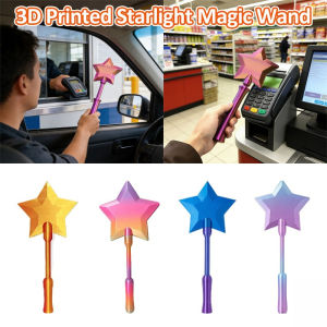 3D Printed Credit Card Wand Tap to Pay Debit Card Wand Star Magic Contactless Payment Card Holder