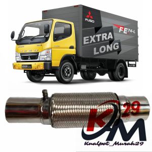KNALPOT FLEKSIBEL CANTER DIJAMIN NGIR NGIR UNTUK TRUK TURBO DYNA GIGA HINO ISUZU ELF CANTER ENGKEL