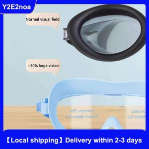 【Local shipping】 2025 Large Frame Swimming Goggles For Kids High Quality Antifog Swim Glasses Waterproof HD Swim Eyewear Swim Equipment