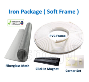 DSMAJU Custom Made DIY Magnetic Mosquito Net Magnetic Insect Screen 定制磁性蚊网吸铁蚊网配套 Mosquito Net Mosquito Magnet Set