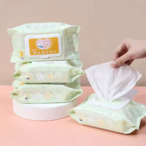 200 Pieces Natural Aloe Extract Organic Non-Woven Fabric Dog Cat Eye Ear Cleaning Pet Wipes by Harriet Trading