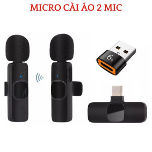 Micro USB không dây cài áo sử dụng cho máy tính PC Laptop cấu tạo nhỏ gọn lọc tiếng ồn tốt đem lại hiệu quả cao