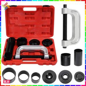 10pcs Ball Joint Service Kit Ball Joint Remover Tool Kit Ball Joint Press Kit for Most 2WD and 4WD Cars and Light Trucks