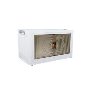 LD-C986 Lemari Susun Plastik Serbaguna dengan Roda Polibox Kotak Penyimpanan / Lemari Plastik Roda