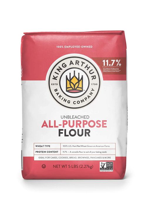 King Arthur All Purpose Unbleached Flour, 5 Pound (INSTOCKS)