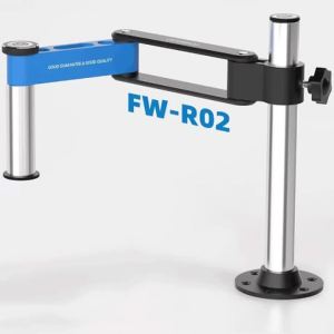 btnx Fixed lift maintenance inspection bracket tool FW-R02 microscope robot arm bracket metal universal telescopic folding 360 ° Q3P9R