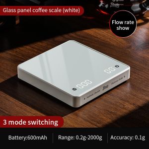 BINCOO Coffee Scale Mini Smart Scale Designed for Espresso Perfect for Pour-Over and Outdoor Use