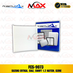 FCS-9073 FLEETMAX CABIN FILTER FOR SUZUKI ERTIGA 14-17 CIAZ 16-21 SWIFT 1.2 HATCH DZIRE 14-18