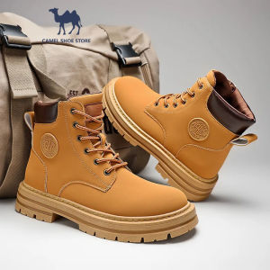 Martin Boots Womens High-Top Fashion korean shoes Casual Ankle Boots