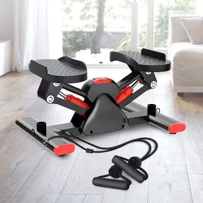【LOCAL STOCK-Deliver in 2-3 days】 Mini Stepper Step Stepper Exercise Machine At Home Outdoor Create Good Posture Leg FitnessMini Stepper Swinging Side Stepper Home Trainer Stepper Twist Stepper and Side Stepper Up and Down Stepper with Multifuncti健身踏步機